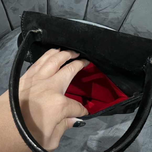 Vintage Celine Triomphe Suede Two-Way bag - Picture 12 of 17